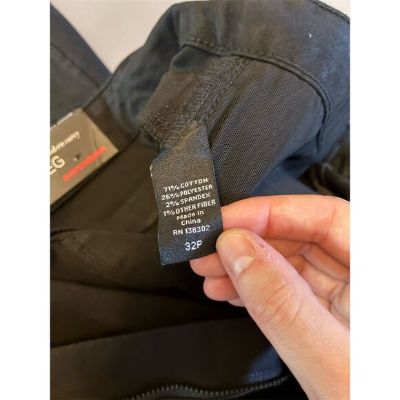 Avenue‎ Women's Petites Black Bootcut Denim Pants 32 NWT - Picture 11 of 13